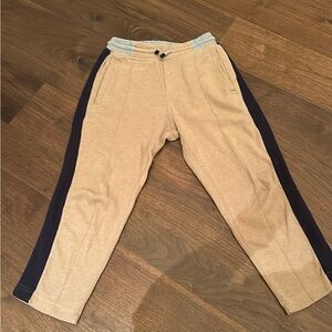 Brunello Cucinelli brown, navy, grey boys sweat pants size 10. 100% Authentic